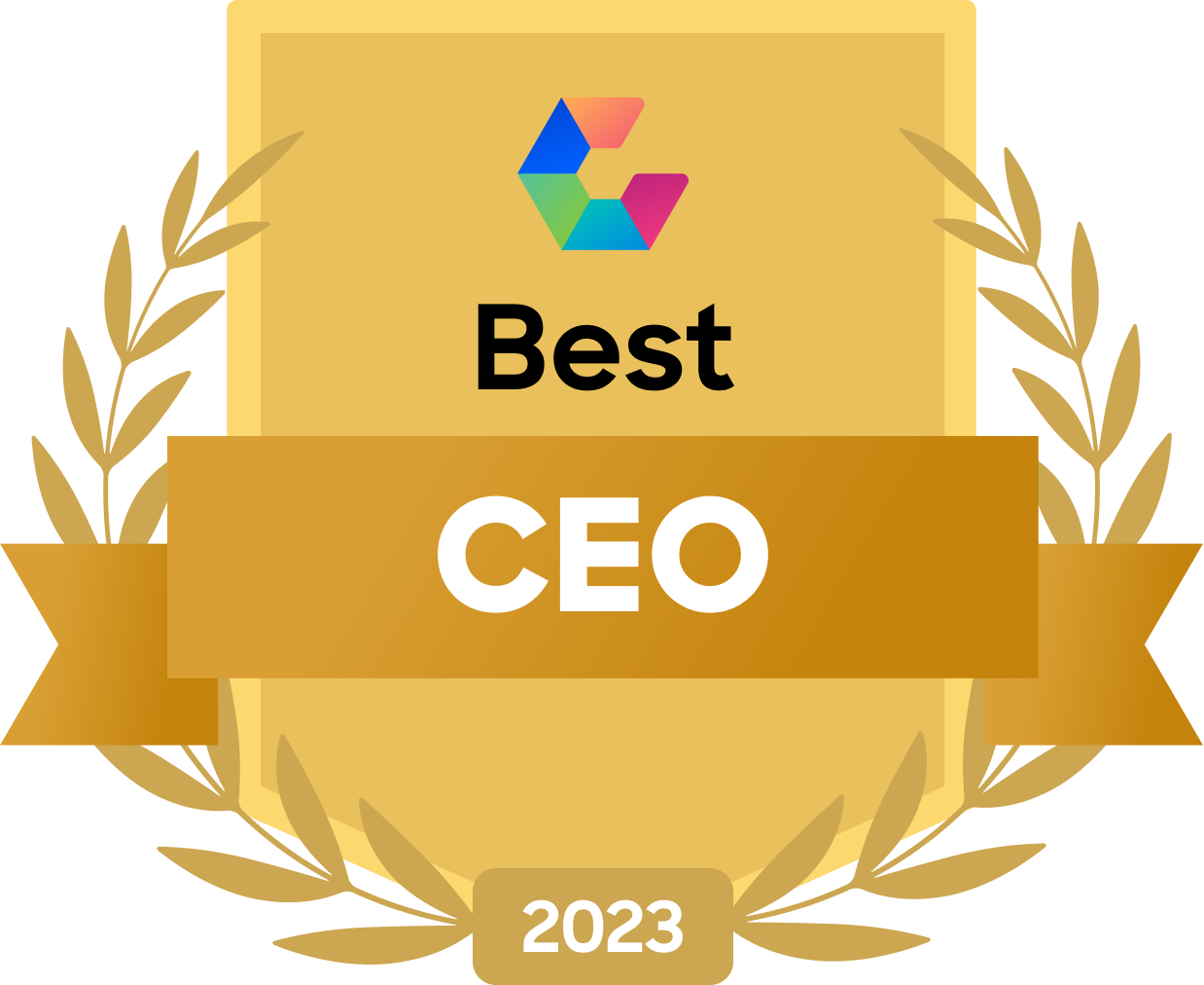 Best CEO Badge