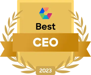 Best CEO Badge