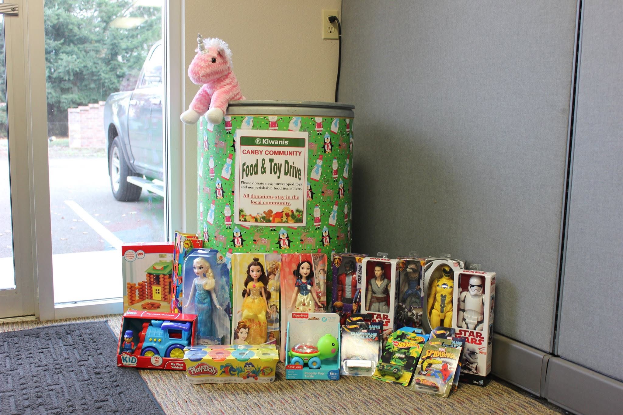Canby Kiwanis annual Toy Drive